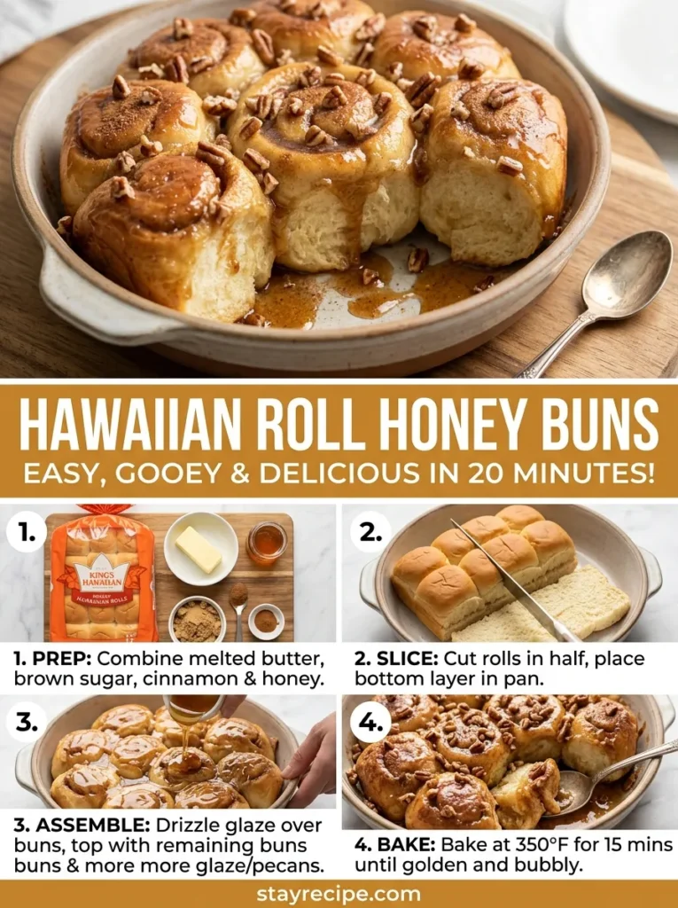 Hawaiian Roll Honey Buns