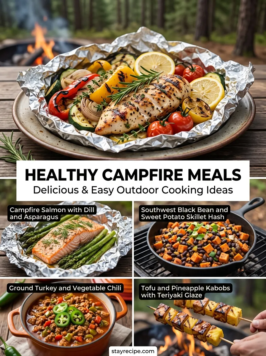Healthy Campfire Meals: The Complete Guide to Quick, Easy, and Nutritious Outdoor Dining