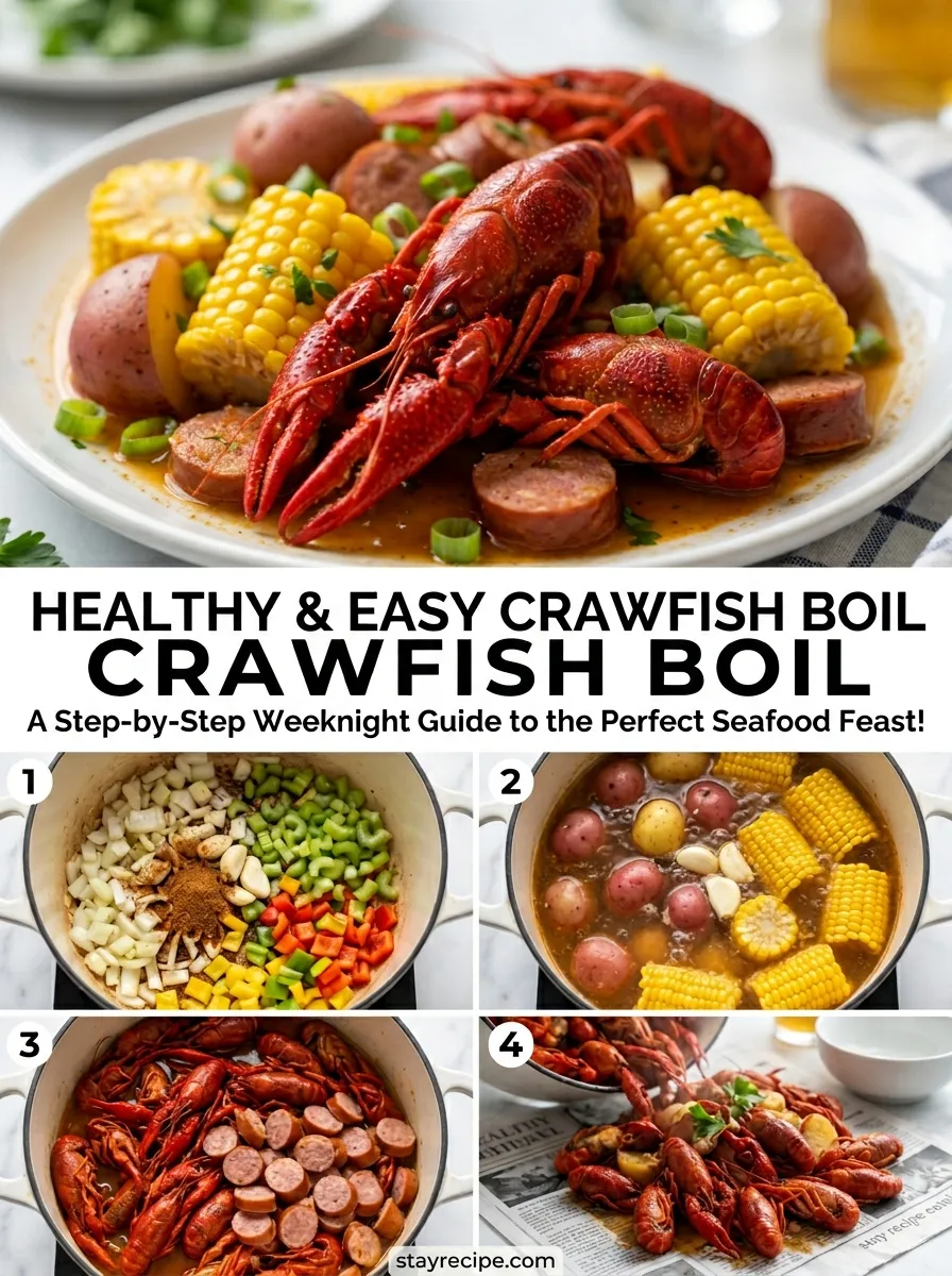 Healthy & Easy crawfish boil banner: A Step-by-Step Weeknight Guide