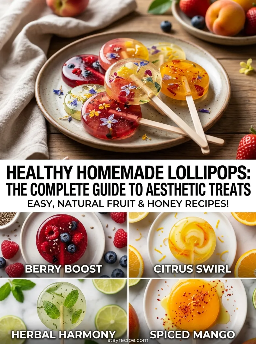 Healthy Homemade lolipop: The Complete Guide to Aesthetic Treats