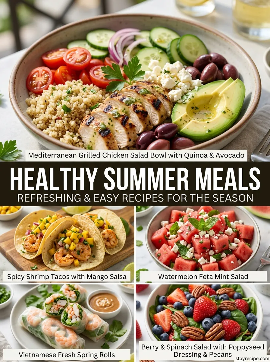 Healthy Summer Meals Healthy Summer Meals