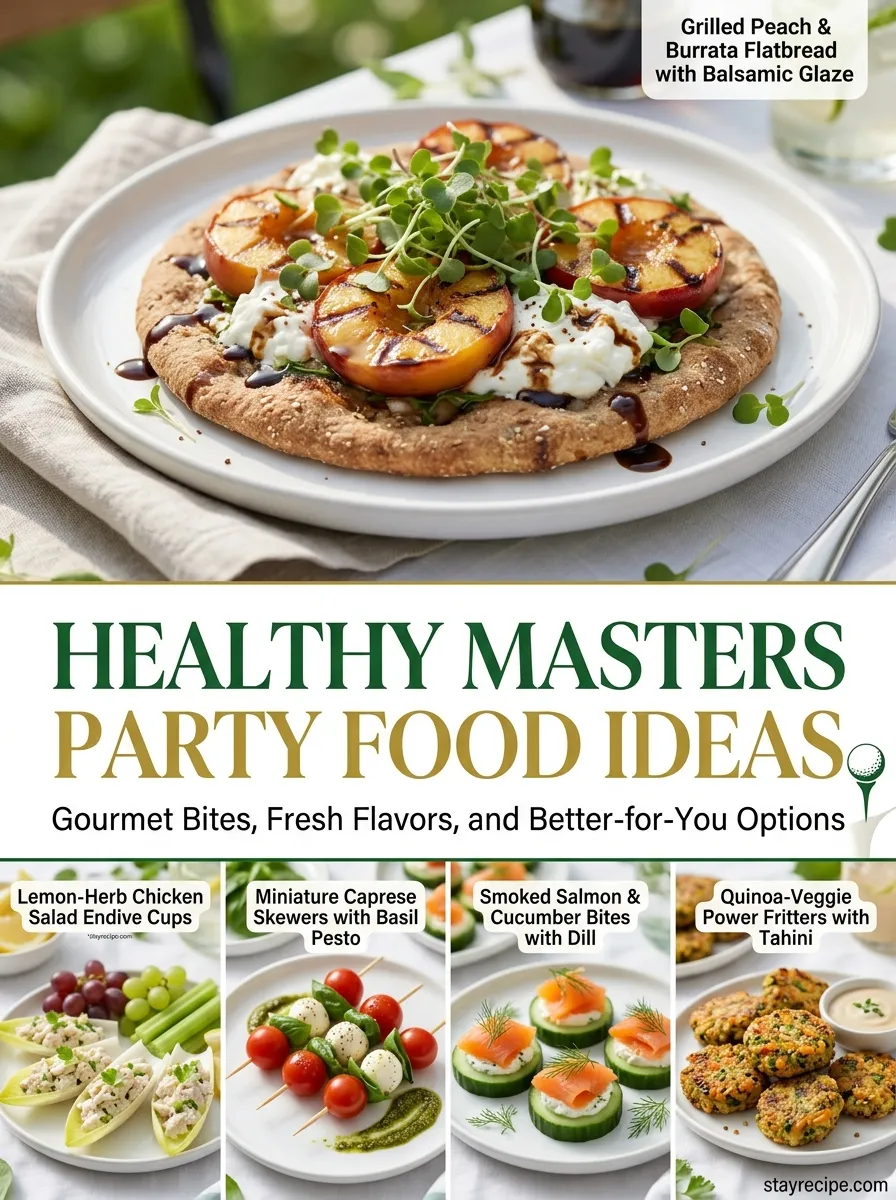 How to Make the Best Healthy masters party food: A Step-by-Step Guide
