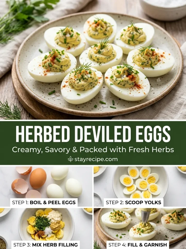 Herbed Deviled Eggs