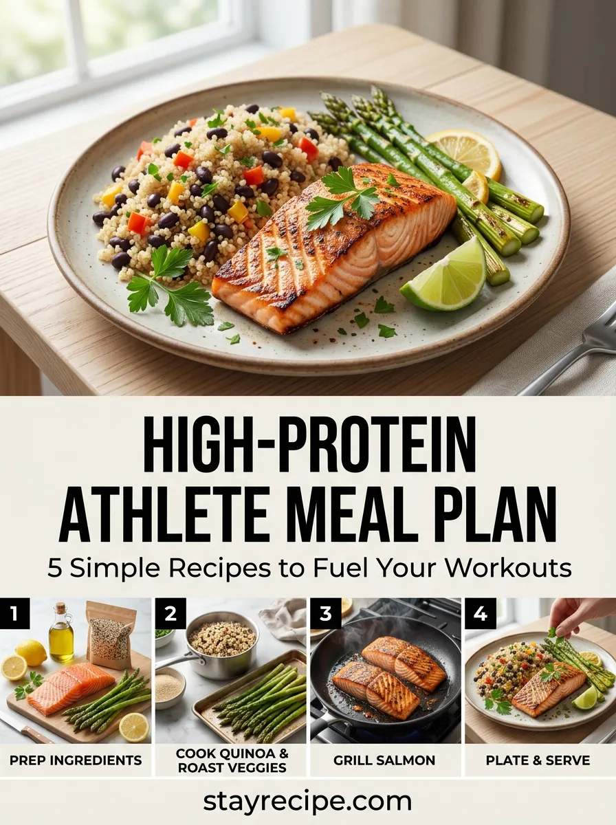 High Protein Athlete Meal Planning Menus