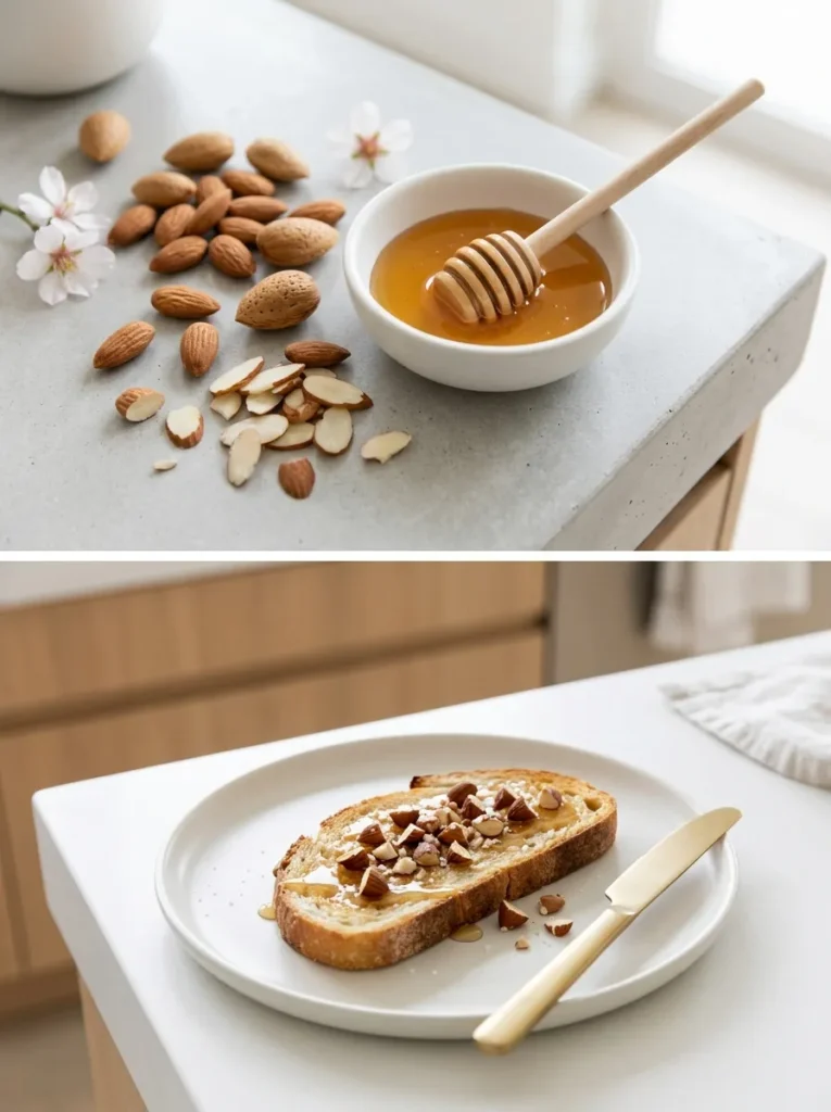 Honey Almond Nutty And Sweet