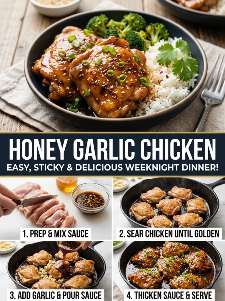 Honey Garlic Chicken Summer Crockpot Recipes