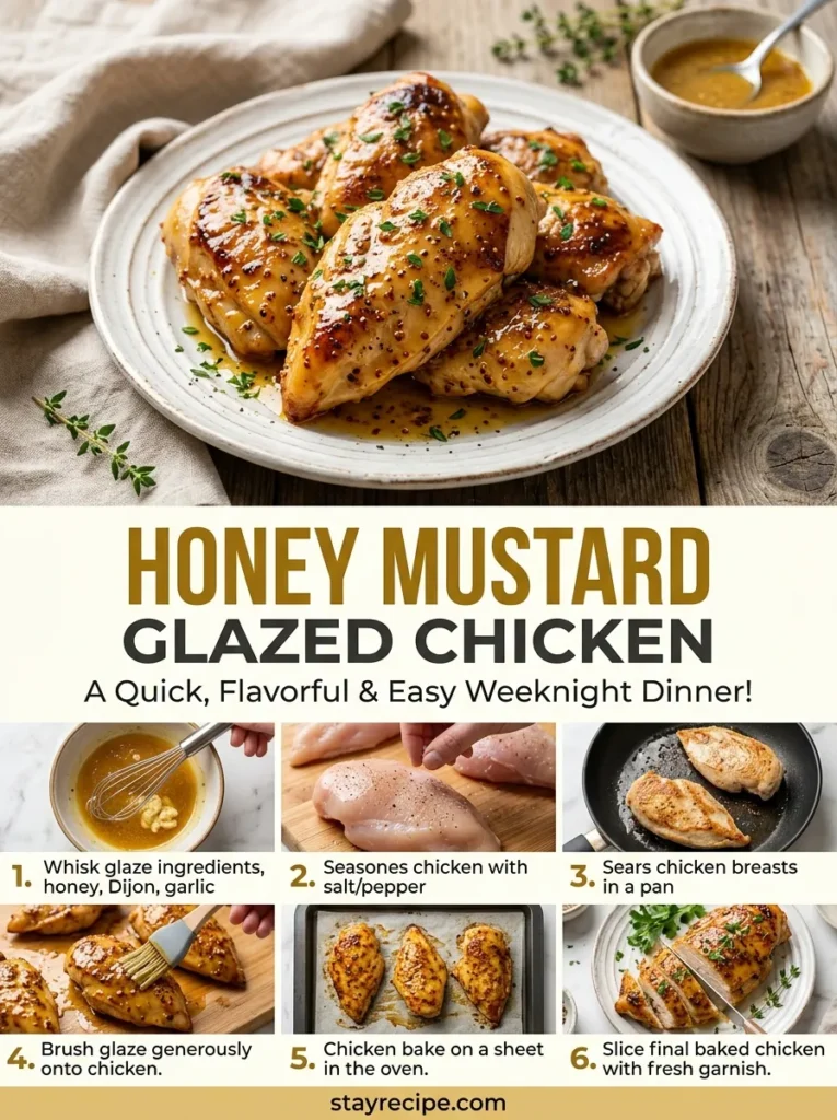 Honey Mustard Glazed Chicken