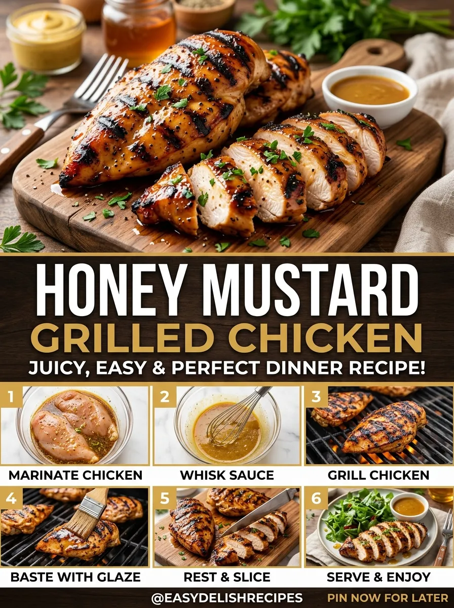 Honey Mustard Grilled Chicken