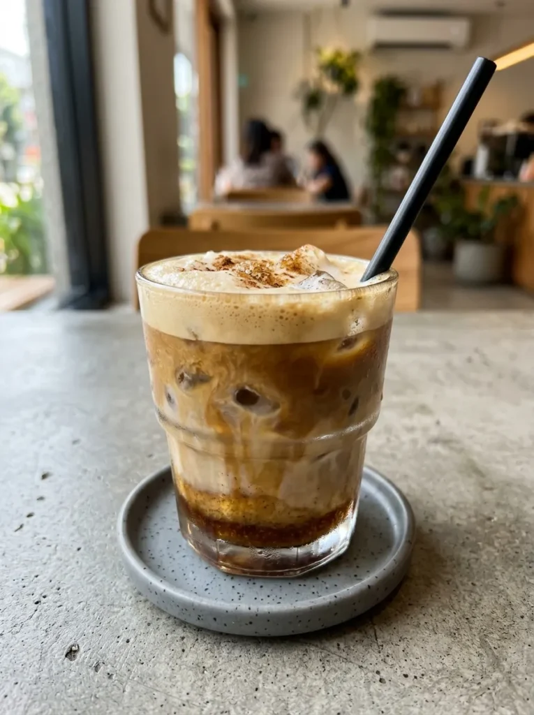 Iced Brown Sugar Oatmilk Shaken Espresso