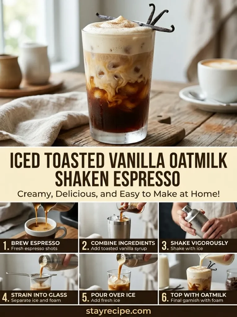 Iced Toasted Vanillastarbucks Summer Drinks