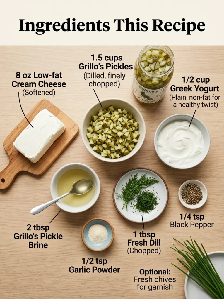 Ingredients This Recipe Grillos Pickle Dip Recipe