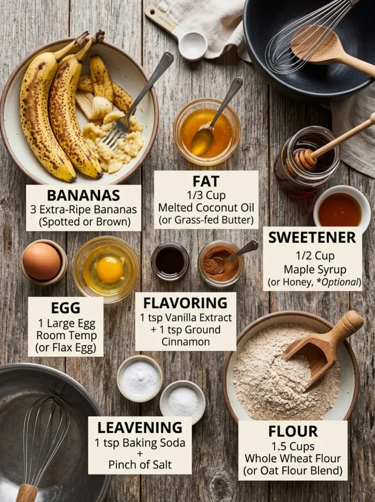 Ingredients Banana Bread