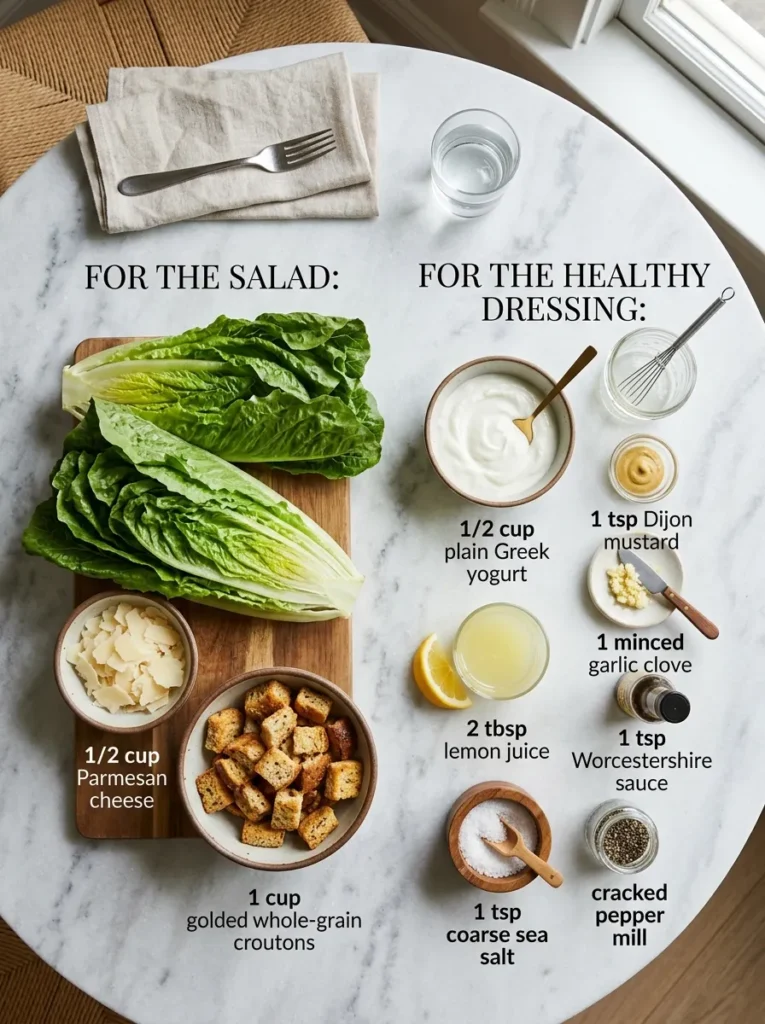 Ingredients Ceaser Salad