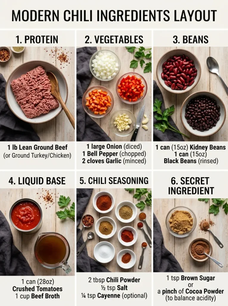 Ingredients Chili Recipe