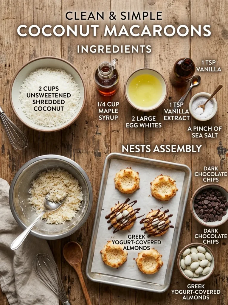 Ingredients Easter Sweet Treats