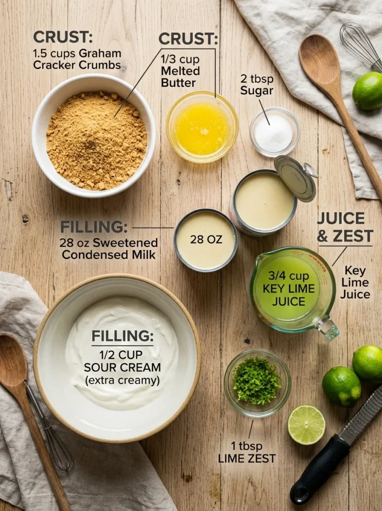 Ingredients Easy Key Lime Pie Recipe