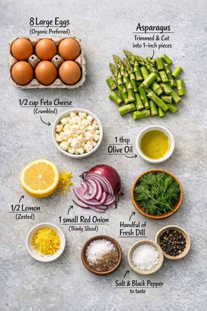 Ingredients Spring Brunch