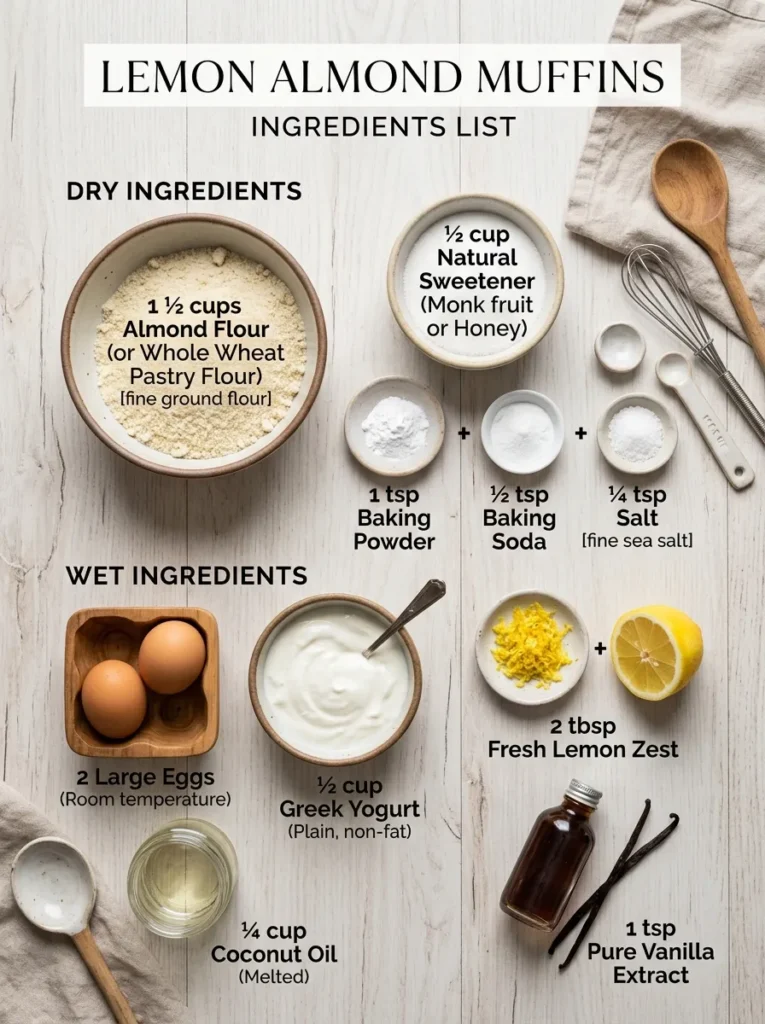 Ingredients Spring Cupcakes