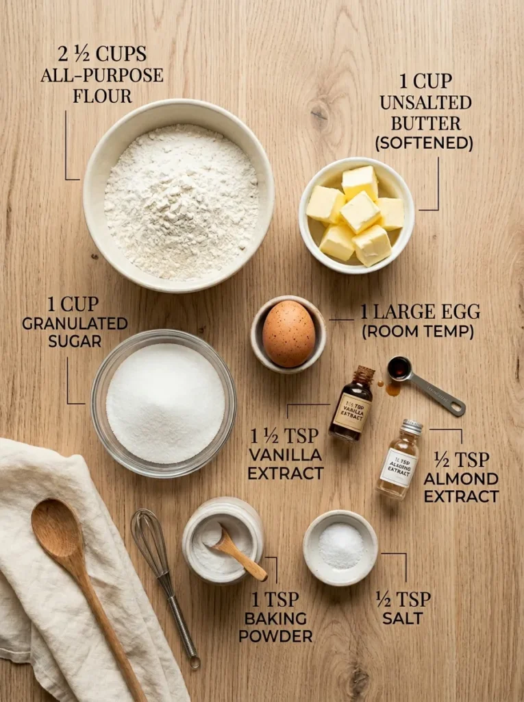 Ingredients Spring Sugar Cookies