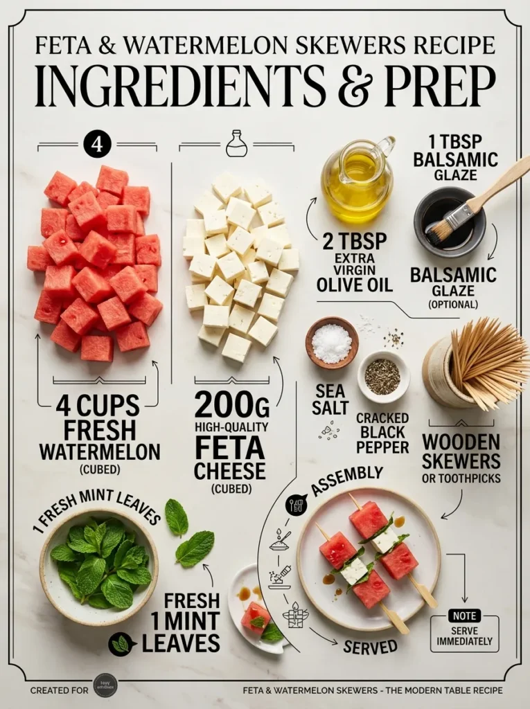 Ingredients Summer Appetizers