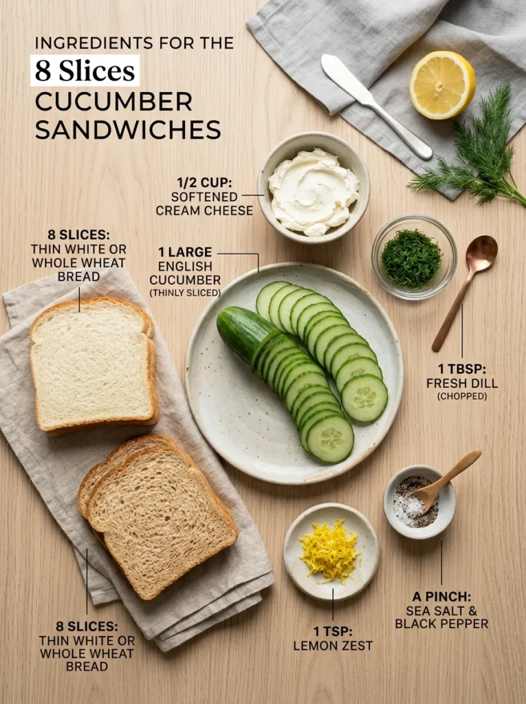 Ingredients Tea Party Sandwiches Recipes