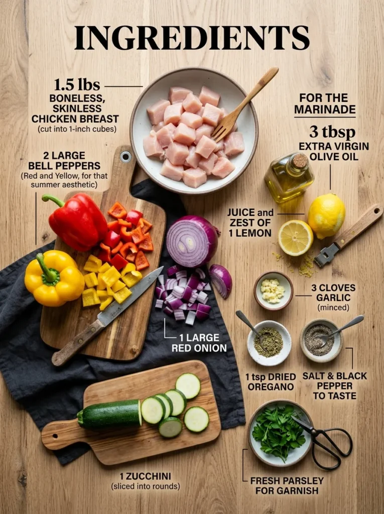Ingredientssummer Grilling Recipes