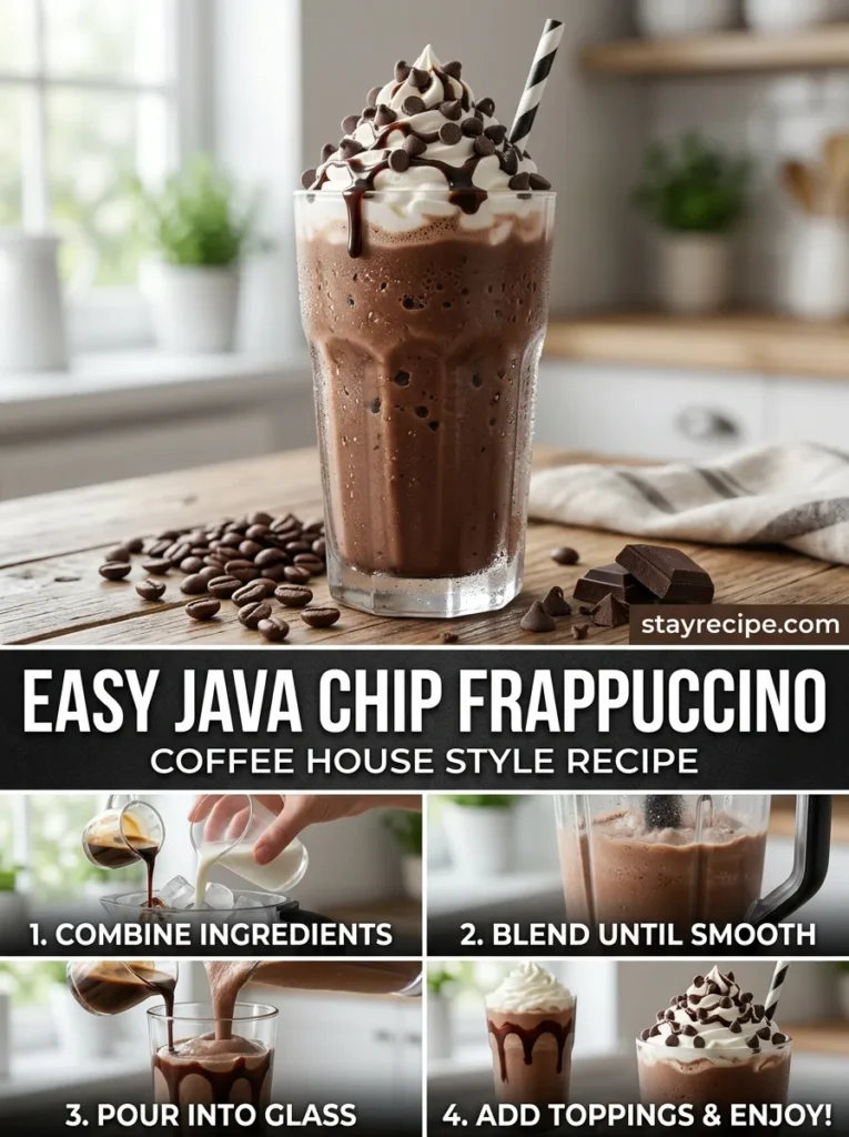 Java Chip Frappuccino Drinks