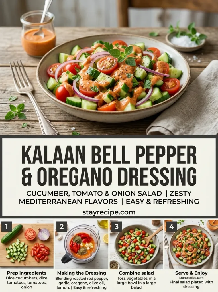 Kalaan Bell Pepper Oregano Dressing