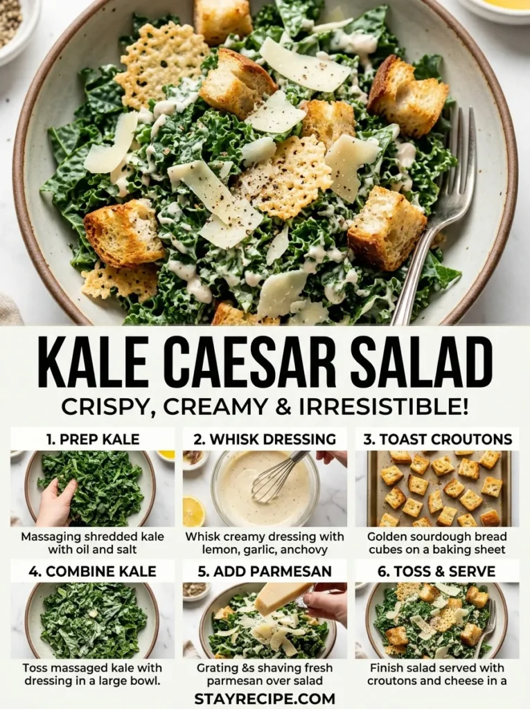 Kale Caesar Salad