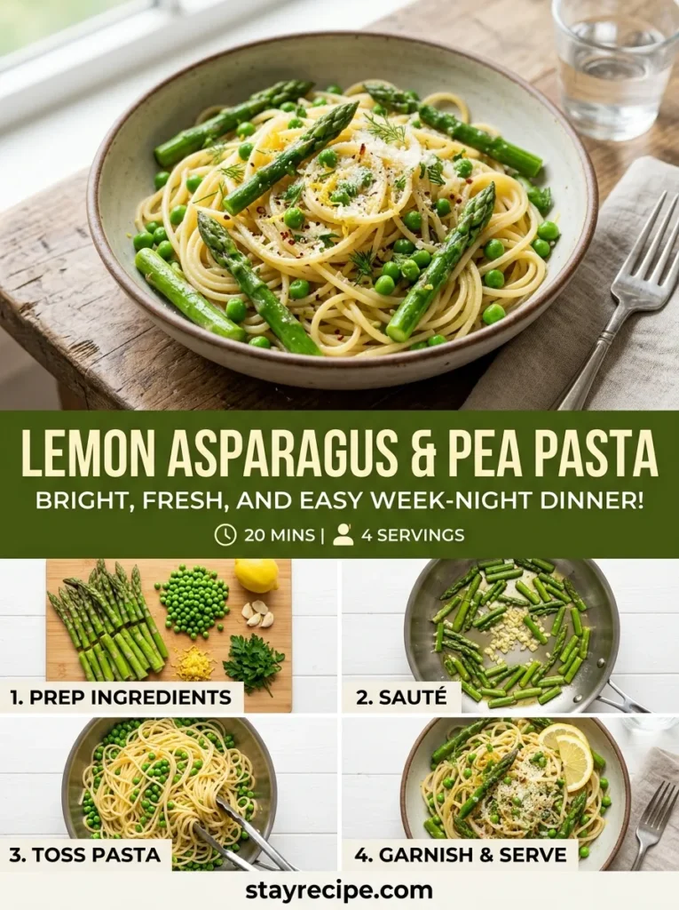 Lemon Asparagus Pea
