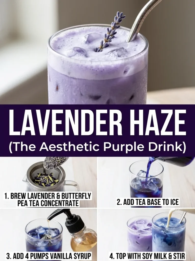 Lavender Haze The Aesthetic Purple Drink Lavender Haze The Aesthetic Purple Drink