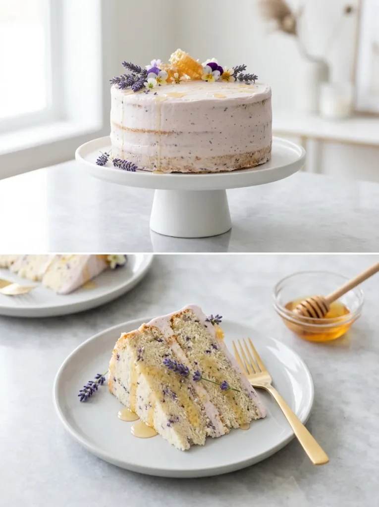 Lavender Honey Infusion Cake