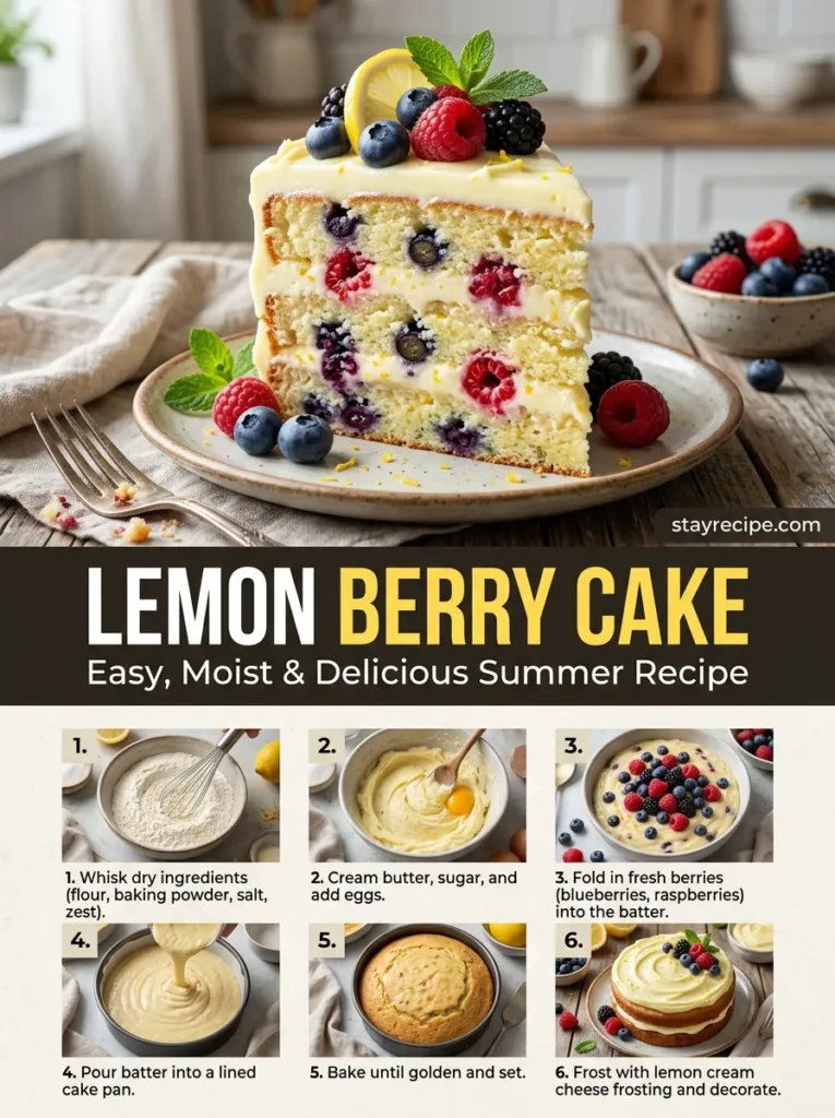 Lemon Berry Cake