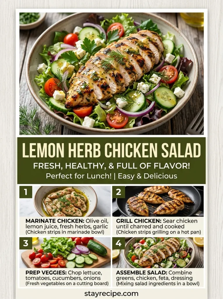 Lemon Herb Chicken Salad