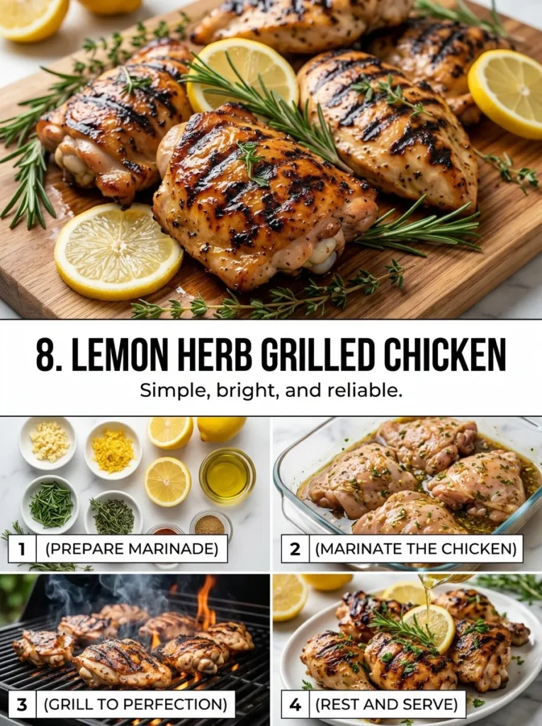 Lemon Herb Grilled Chicken