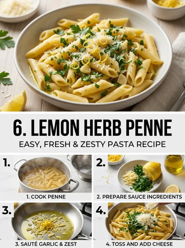 Lemon Herb Penne