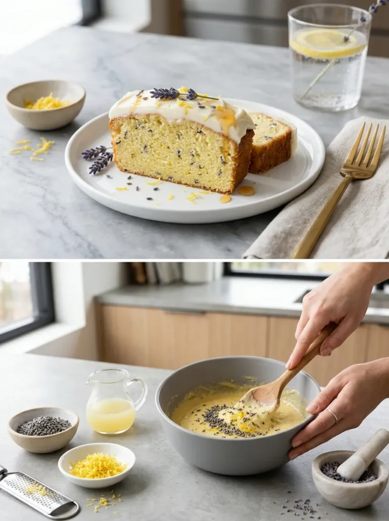 Lemon Lavender Floral Zesty