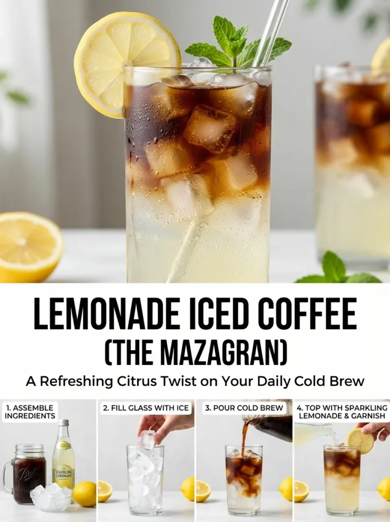 Lemonade Iced Coffee The Mazagran Lemonade Iced Coffee The Mazagran