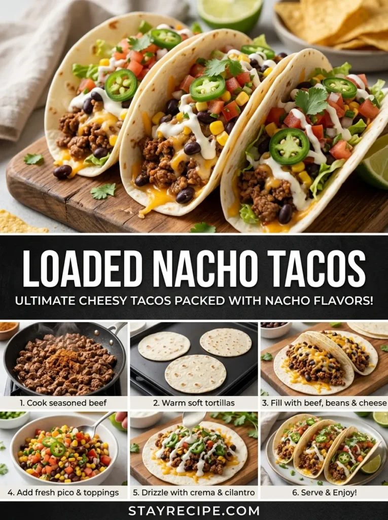 Loaded Nacho Tacos Easy Recipes