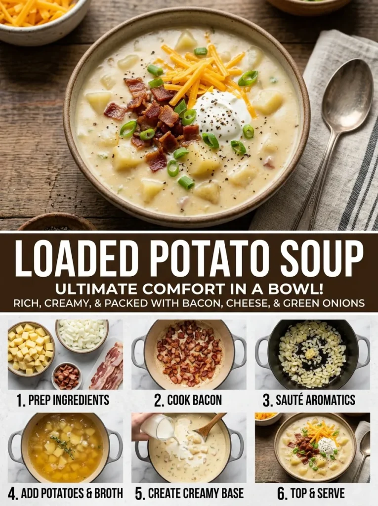 Loaded Potato Soup Summer Crockpot Recipes