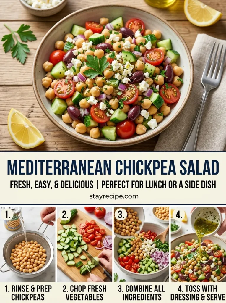Mediterranean Chickpea Salad