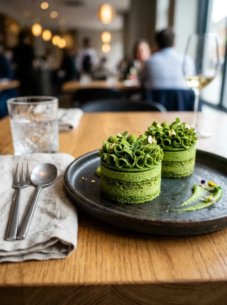 Matcha Green Leaf Crowns