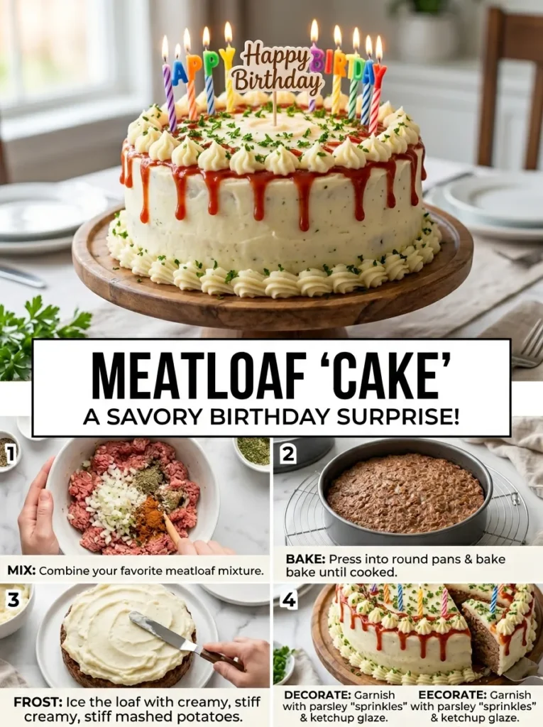 Meatloaf Cake