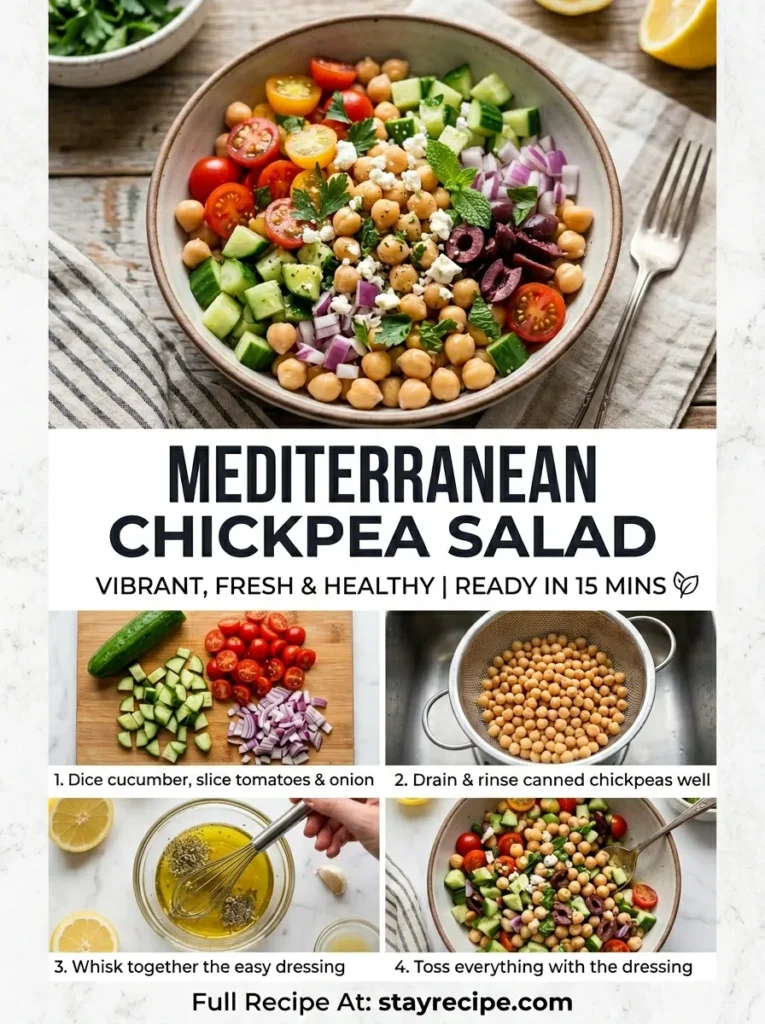 Mediterranean Chickpea Salad