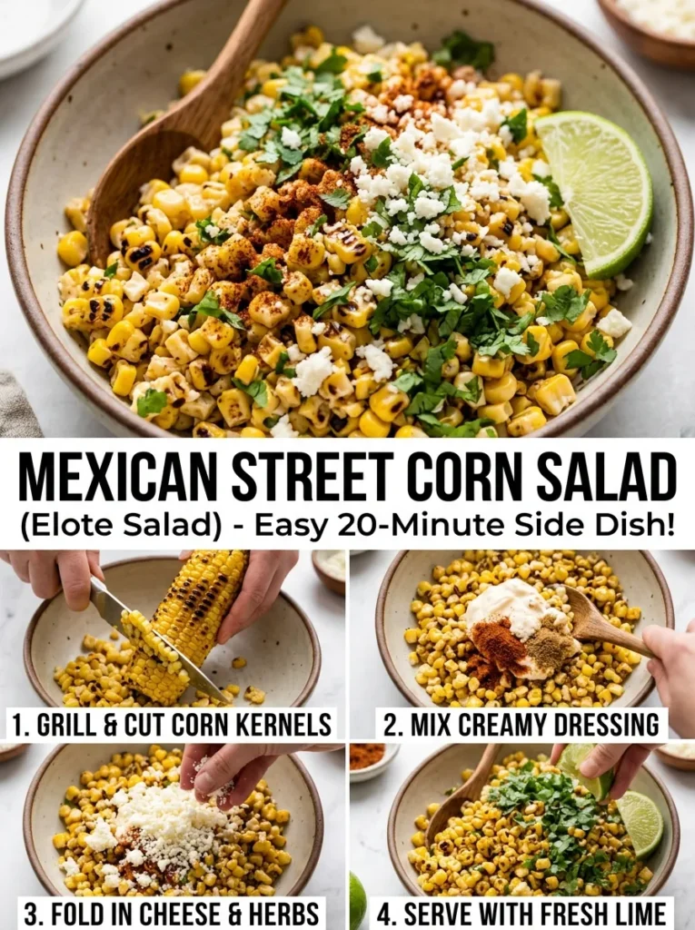Mexican Street Corn Elute Salad