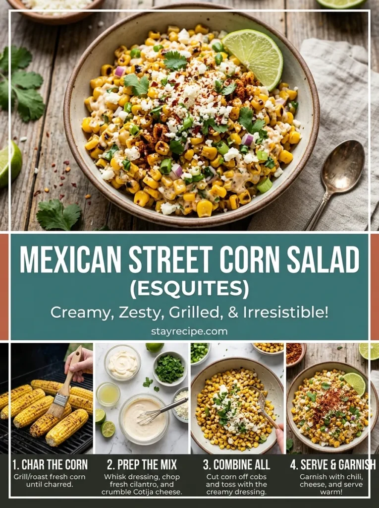Mexican Street Corn Salad Esquites
