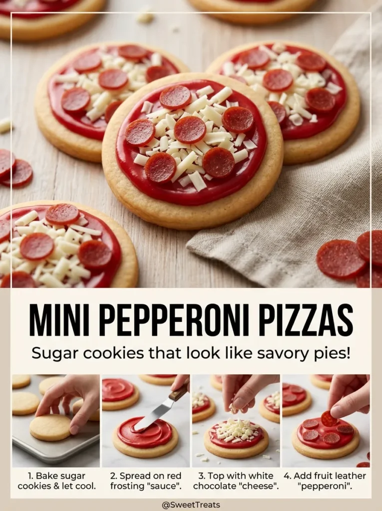 Mini Pepperoni Pizzas