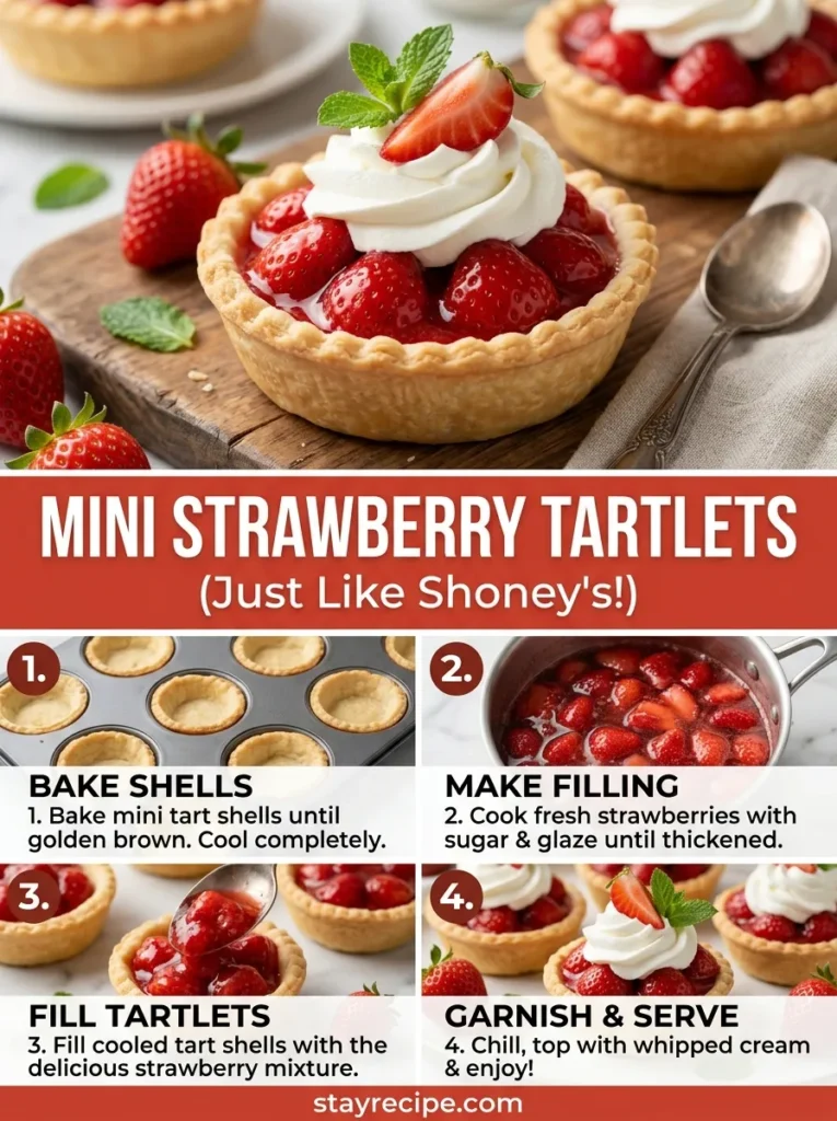 Mini Tartletsshoneys Strawberry Pie