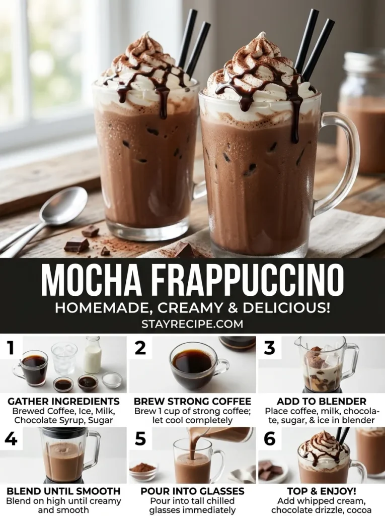 Mocha Frappuccino Drinks