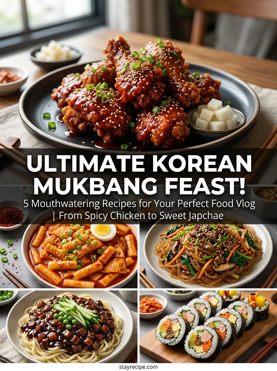 Healthy Mukbang Recipes: An Easy Step-by-Step Complete Guide